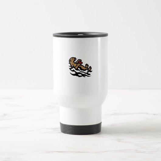 Seeotter Reisebecher (Mittel)