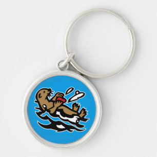 Seeotter Schlüsselanhänger