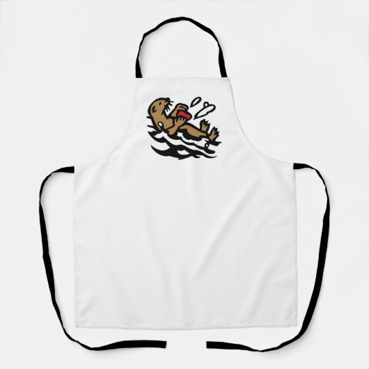 Seeotter Schürze (Vorderseite)