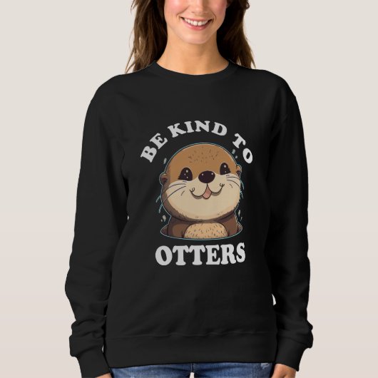 Seeotter Sweatshirt (Vorderseite)
