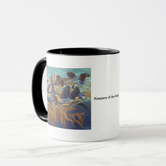 Seeotter Tasse (Vorderseite Links)