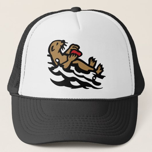 Seeotter Truckerkappe (Vorderseite)