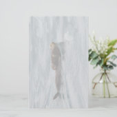 Seeotter u. Welpe Briefpapier (Stehend Vorderseite)