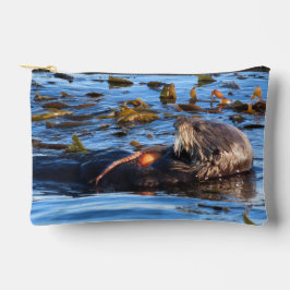 Seeotter und der Oktopus Zubehörtasche