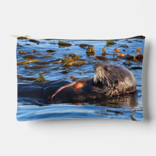 Seeotter und der Oktopus Zubehörtasche