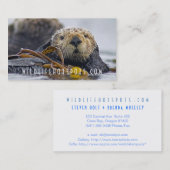 Seeotter Visitenkarte (Vorne/Hinten)