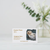 Seeotter-Visitenkarte Visitenkarte (Stehend Vorderseite)