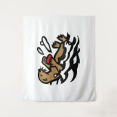 Seeotter Wandteppich (Vorderseite)