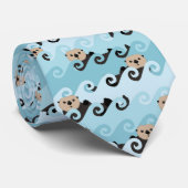 Seeotter, welche die Wellen reiten Krawatte (Gerollt)