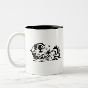 Seeotter Zweifarbige Tasse