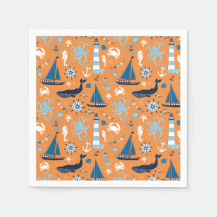 Seeozean-Orange Serviette