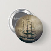 Seeozean-SeeVintages Segelnsegelboot Button (Vorne & Hinten)