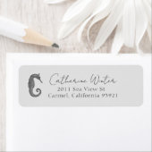 Seepferd-Adressetikett (Insitu)