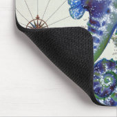 Seepferd Alte Karte Mousepad (Ecke)