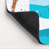 Seepferd Aquatic Aqua Mousepad (Ecke)