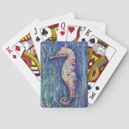 Seepferd Art Cards Spielkarten