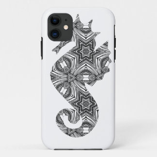 Seepferd Art Page für Erwachsene farbig Case-Mate iPhone Hülle