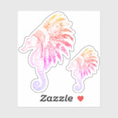 Seepferd Aufkleber (Blatt)