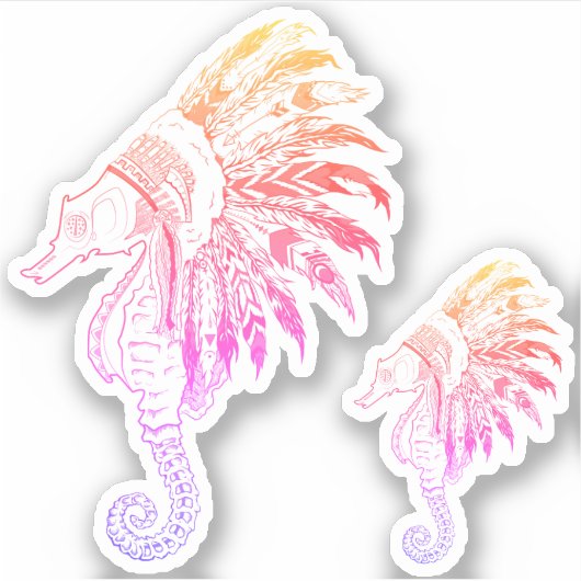 Seepferd Aufkleber (Vorderseite)