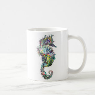 Seepferd, aus Originalgemälde, Seepferd-Tasse Kaffeetasse