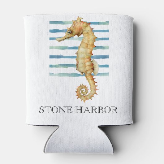 Seepferd Beach Coastal Dosenkühler (Rückseite)