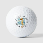 Seepferd Beach Coastal Golfball (Vorderseite)