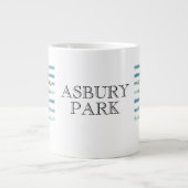 Seepferd Beach Coastal Jumbo-Tasse (Vorderseite)