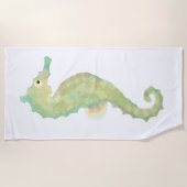 Seepferd Beach Handtuch (Vorderseite)