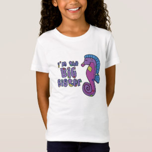 Seepferd bin ich das große Schwester-T-Shirt T-Shirt