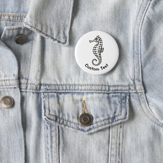 Seepferd Black Button (Beispiel)
