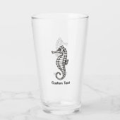 Seepferd Black Glas (Rückseite)