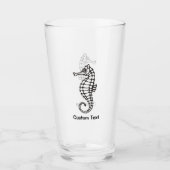 Seepferd Black Glas (Vorderseite)