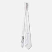 Seepferd Black Krawatte (Rückseite)