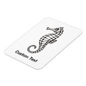 Seepferd Black Magnet (Linke Seite)