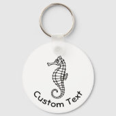 Seepferd Black Schlüsselanhänger (Vorderseite)