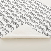 Seepferd Black Sherpadecke (3/4)