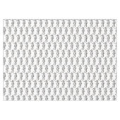 Seepferd Black Tischdecke (Vorderseite (Horizontal))