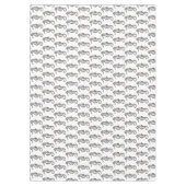 Seepferd Black Tischdecke (Vorderseite)