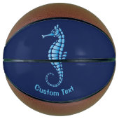 Seepferd Blue Basketball (Vorderseite)