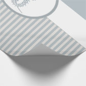 Seepferd Blue Classic Nautical Elegante Geschenkpapier