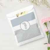 Seepferd Blue Classic Nautical Elegante Geschenktütchen (Versiegelt)