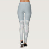 Seepferd Blue Classic Nautical Elegante Leggings (Rückseite)