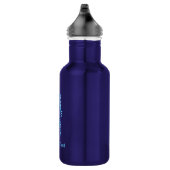 Seepferd Blue Edelstahlflasche (Rechts)