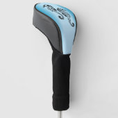 Seepferd Blue Golf Headcover (angewinkelt)