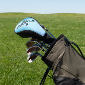 Seepferd Blue Golf Headcover (In SItu)