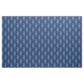 Seepferd Blue Stoff (Fat Quarter (45,7 x 55,9 cm))