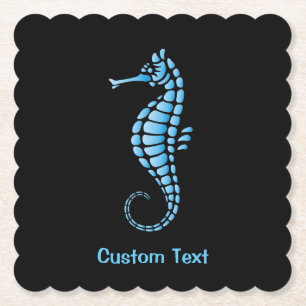 Seepferd Blue Untersetzer