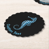 Seepferd Blue Untersetzer (angewinkelt)