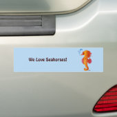 Seepferd Bubble Baby Autoaufkleber (Auf Auto)