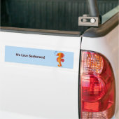 Seepferd Bubble Baby Autoaufkleber (Auf Lkw)